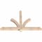 Ekena Millwork Redmond Smooth Timber Gable Bracket, Douglas Fir, 60"W x 40"H x 3 1/2"D x 3 1/2"F, 16/12 Pitch GBW060X40X0404RED00SDF - alternate 5